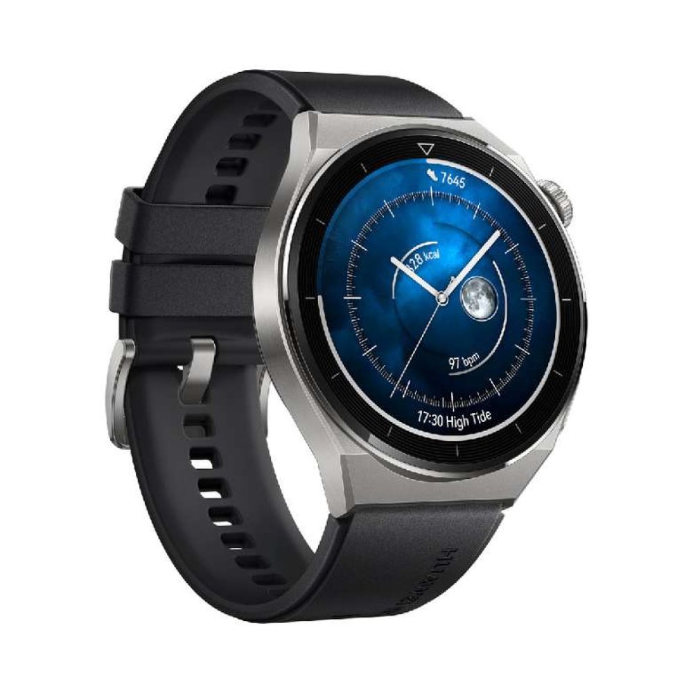 Huawei Watch GT3 Pro 46 mm Kauçuk Akıllı Saat Siyah