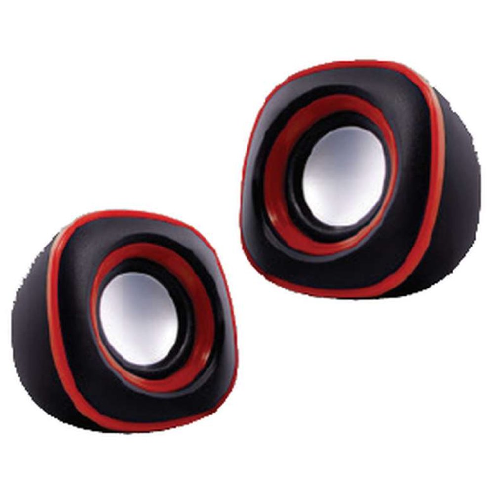Piranha Stereo 1+1 Hoparlör Kırmızı