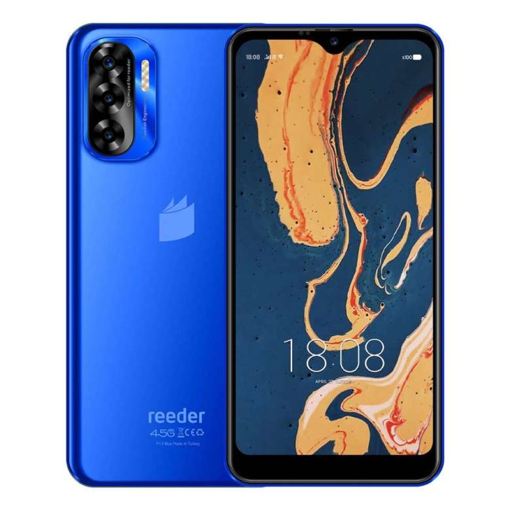 Reeder P13 Blue 2022 Cep Telefonu Mavi