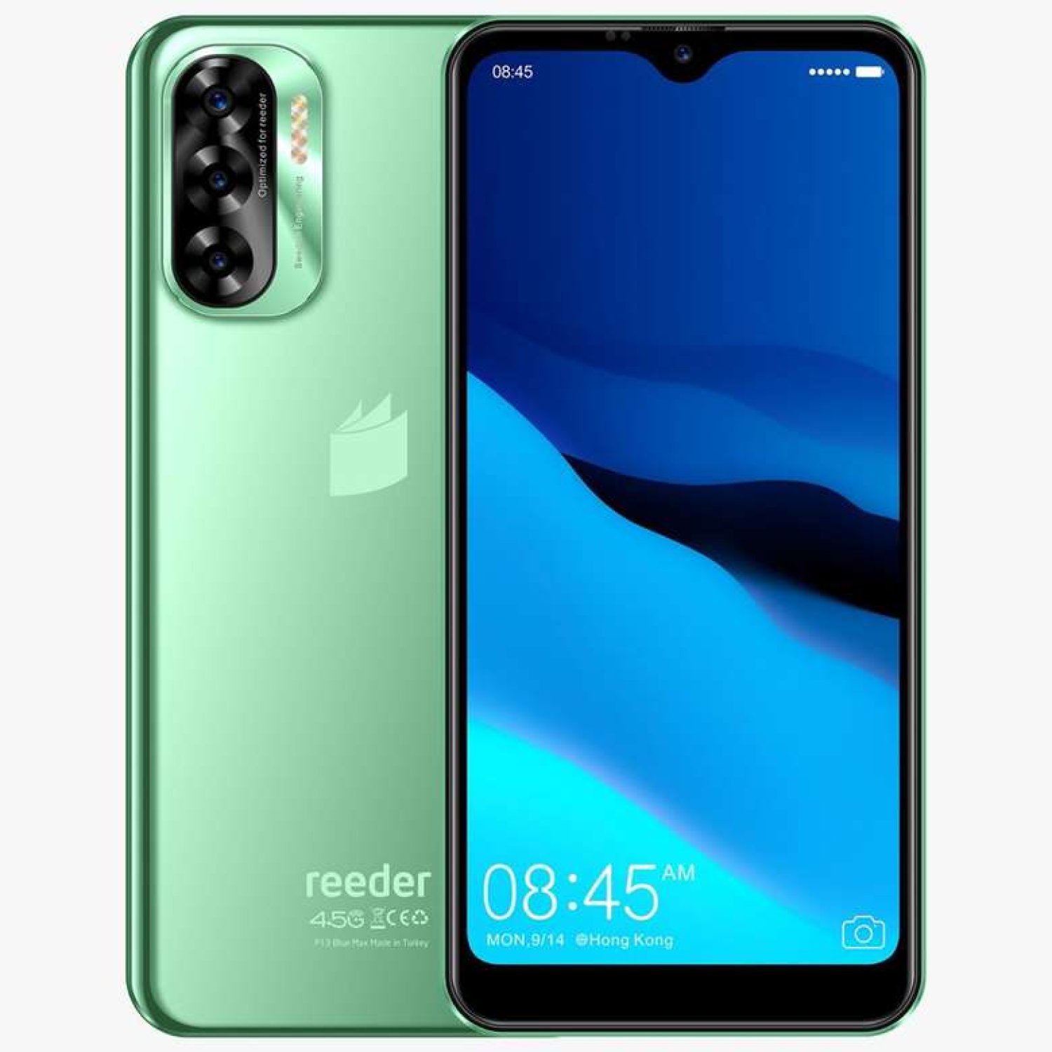 Reeder P13 Blue 2022 Cep Telefonu Yeşil