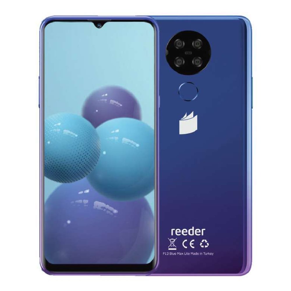 Reeder P13 Blue Max Lite Cep Telefonu Mavi