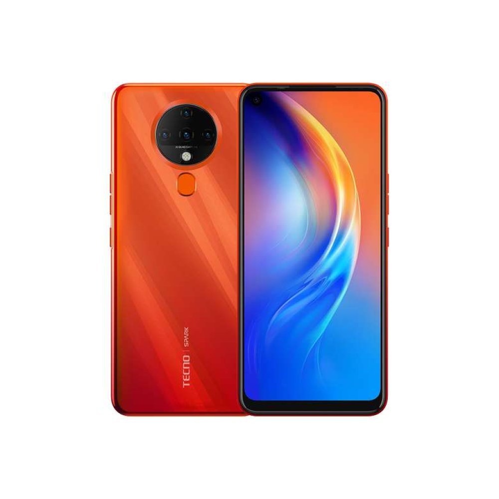 Tecno Spark 128  GB 4  GB RAM 6.8'' Cep Telefonu Turuncu