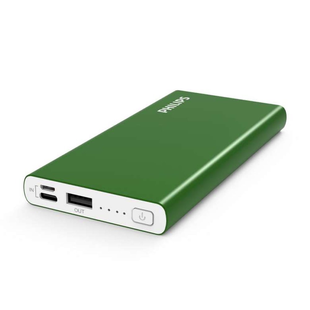 Philips DLP6710 10.000 mAh Powerbank Yeşil