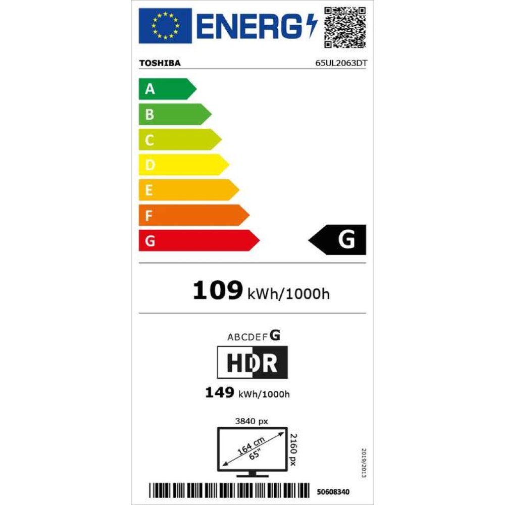 Toshiba 65UL2163DT 65" Ultra HD Smart TV