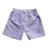 Dijital Baskılı Çocuk Deniz Şortu Mor Mavi