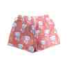 Dijital Baskılı Çocuk Deniz Şortu Turuncu Beyaz