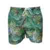 Dijital Baskılı Erkek Deniz Şortu Yeşil