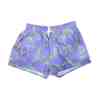 Kadın Deniz Şortu Mor Yeşil