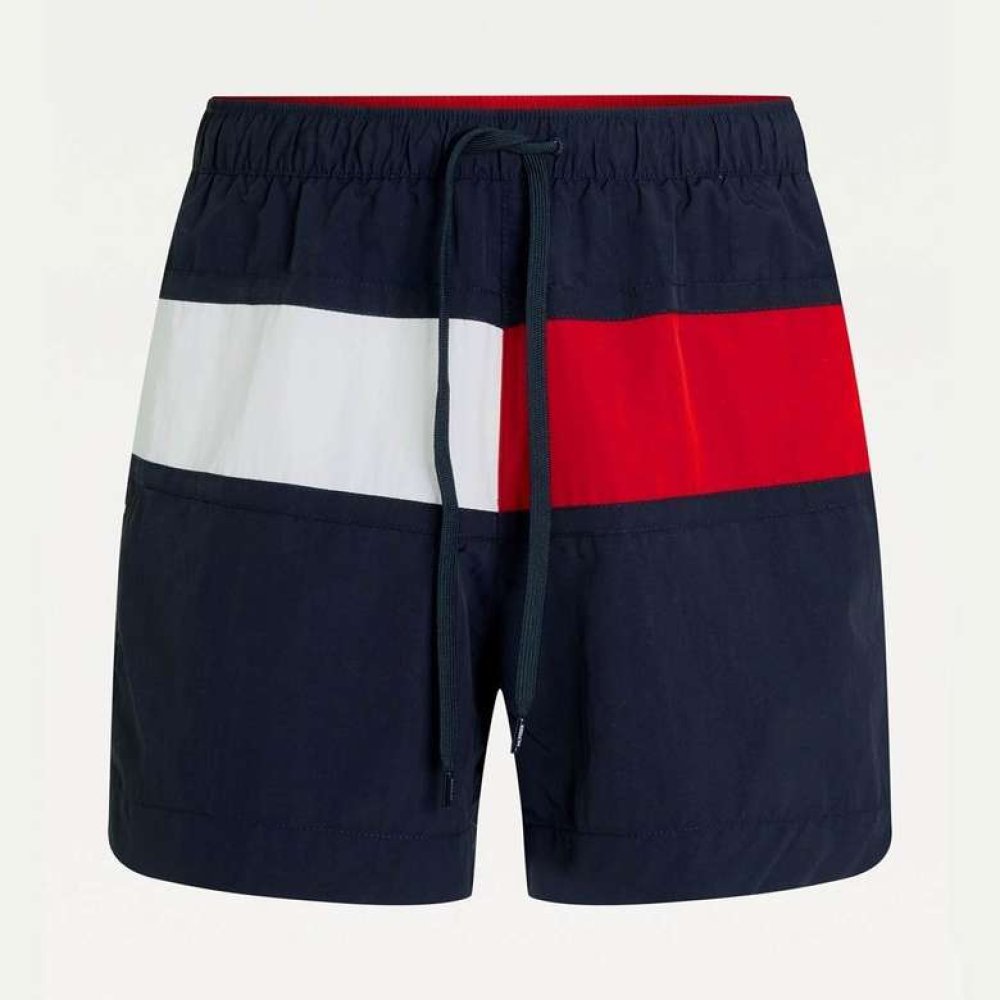 Tommy Hilfiger UM0UM02055-DW5 Erkek Mayo Lacivert