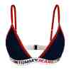 Tommy Hilfiger UW0UW03351-DW5 Kadın Bikini Üstü Lacivert