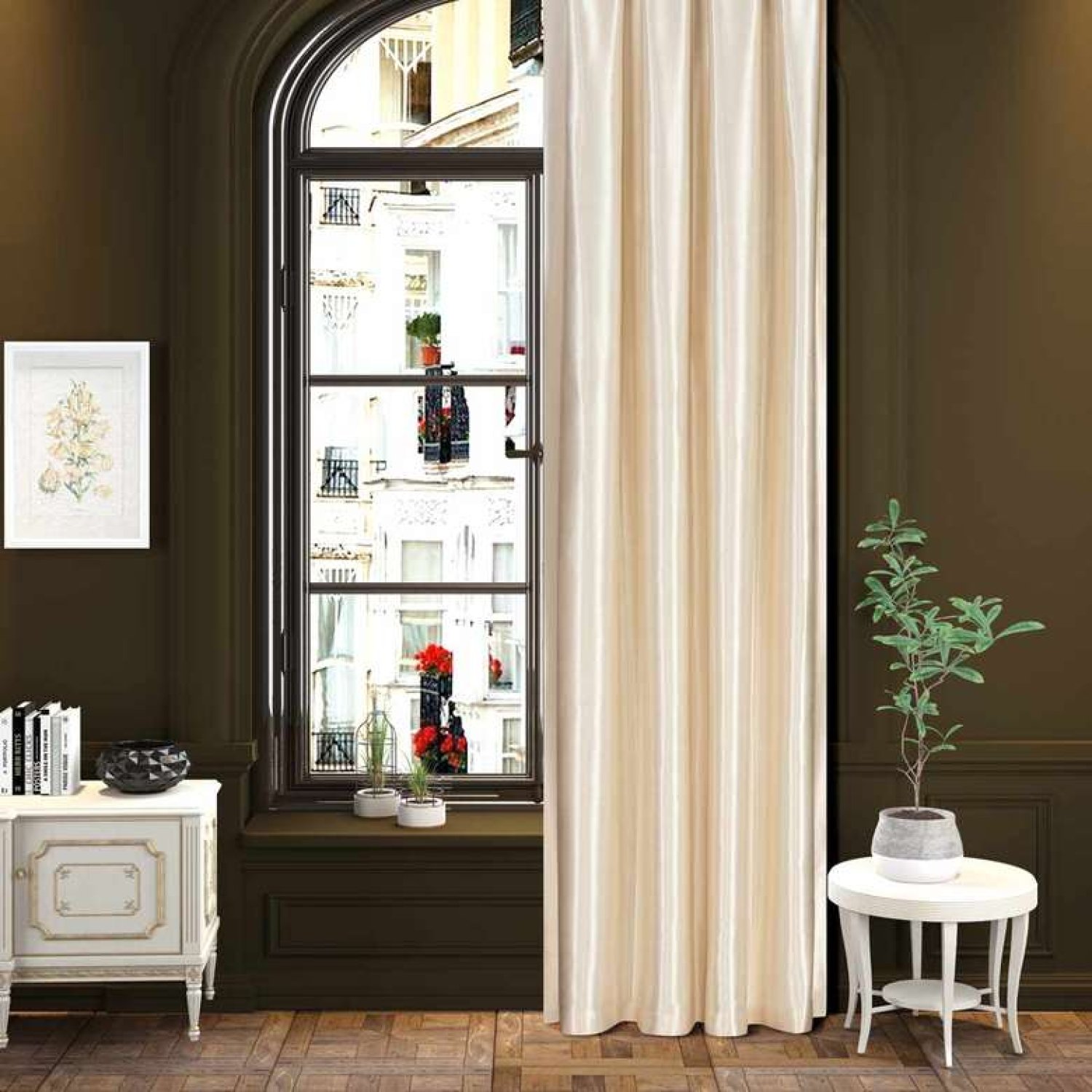 Micro Saten Fon 1/2,5 Pile L0003 Krem