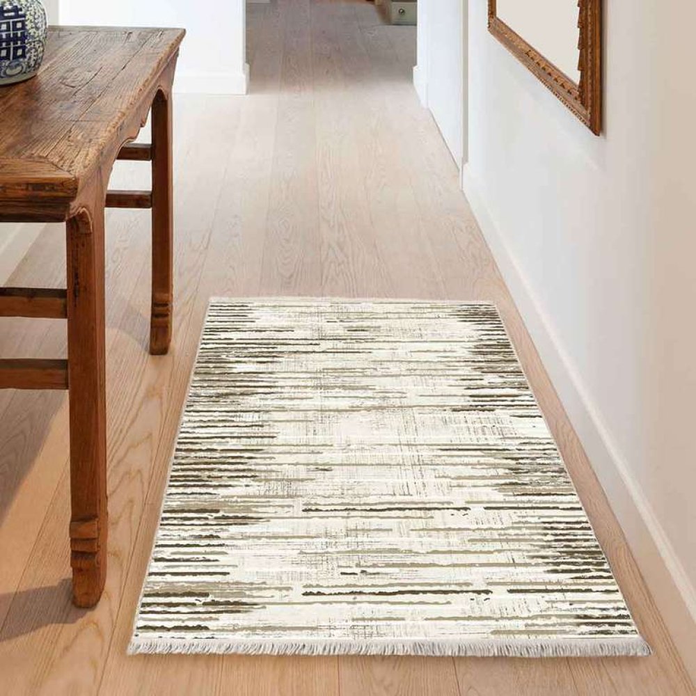 Dijital Baskılı Yolluk 80x150 Cm Kahve