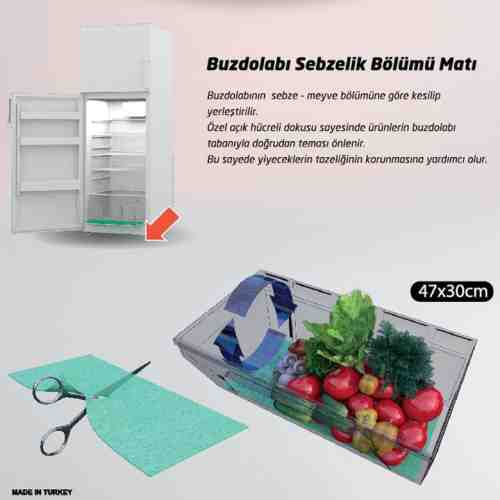 Metaltex Buzdolabı Sebzelik Matı