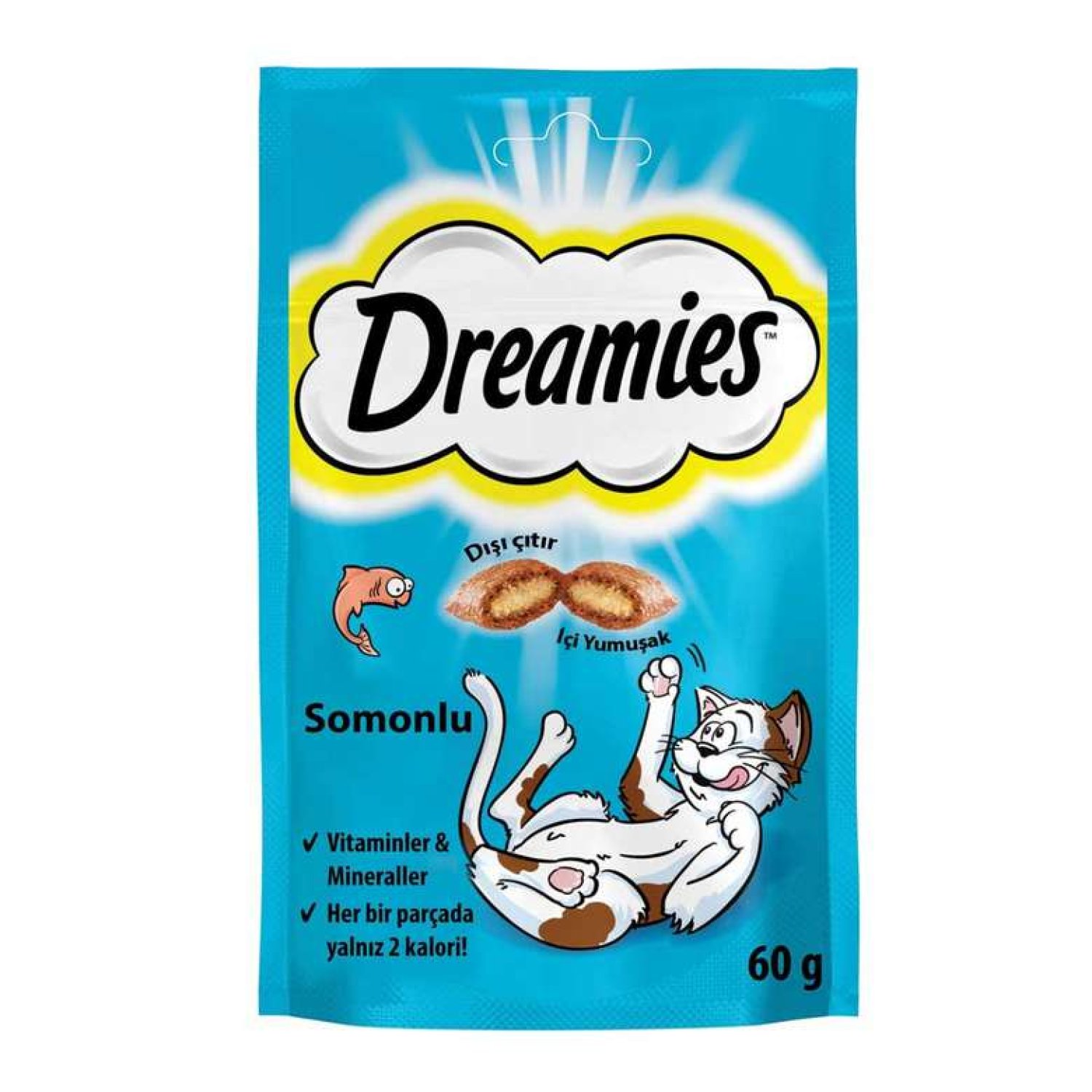 Dreamies Somonlu Kedi Maması 60 G
