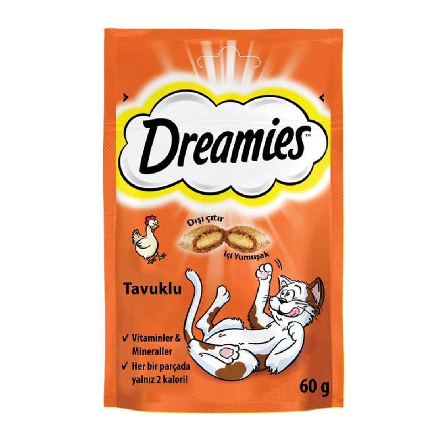 Dreamies Tavuklı Kedi Maması 60 G