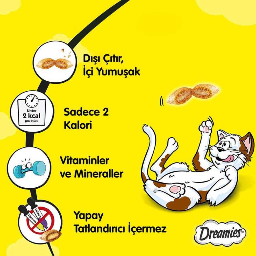 Dreamies Tavuklı Kedi Maması 60 G