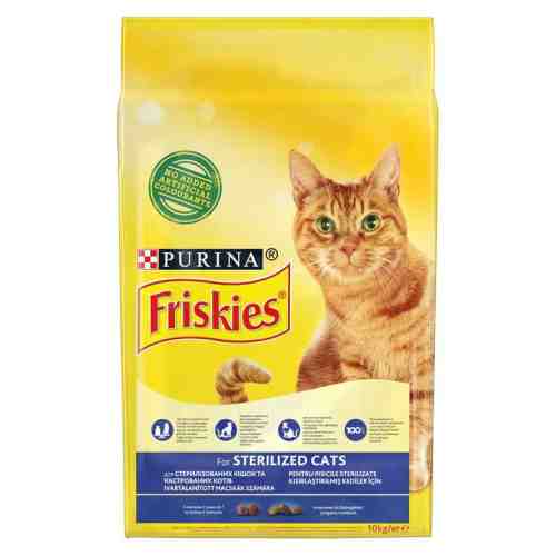 Friskies Somonlu Steril Kedi Maması 10 kg
