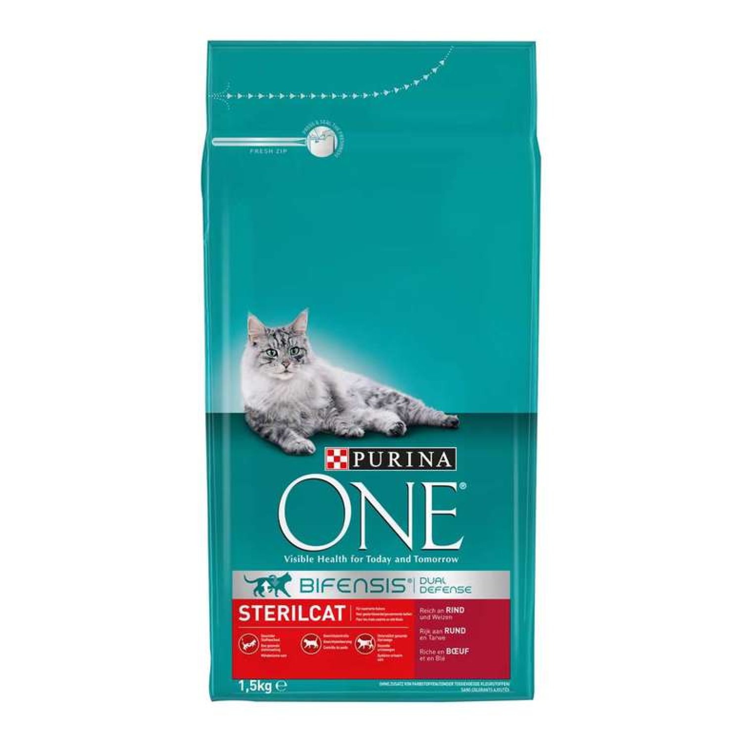 Purina One Etli Steril Kedi Maması 1.5 Kg