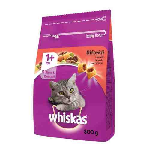 Whiskas Kedi Maması Biftek/Havuç 300 G