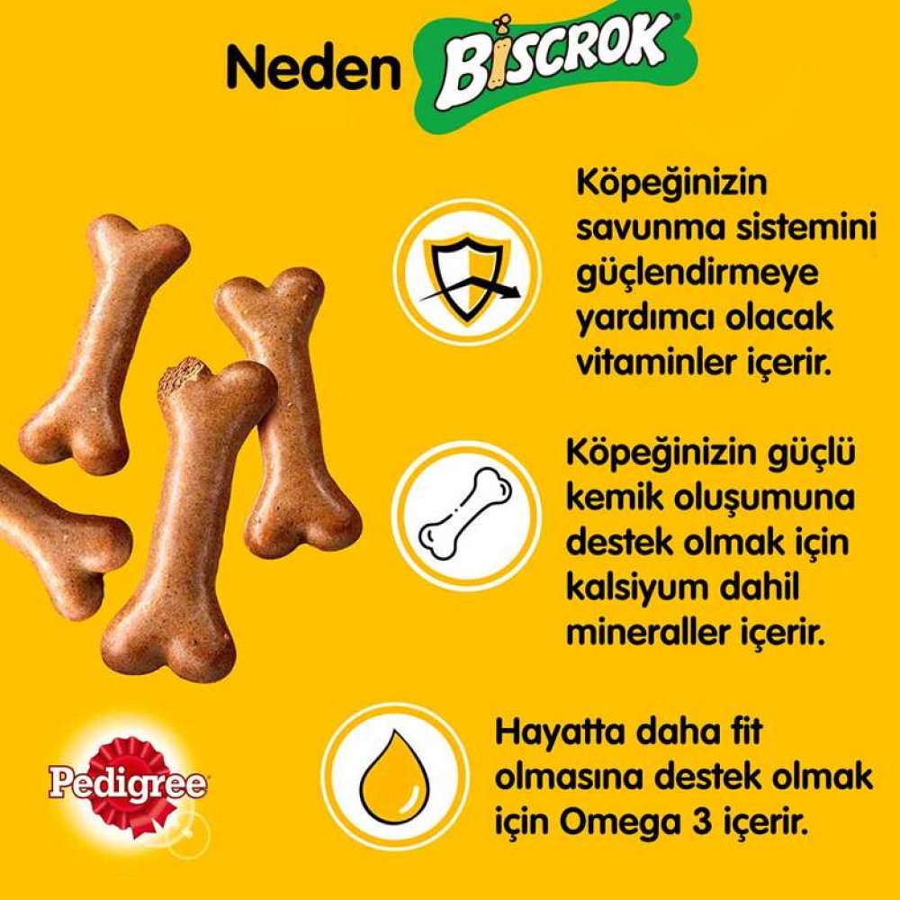 Pedigree Biscrok Köpek Bisküvisi 200 G