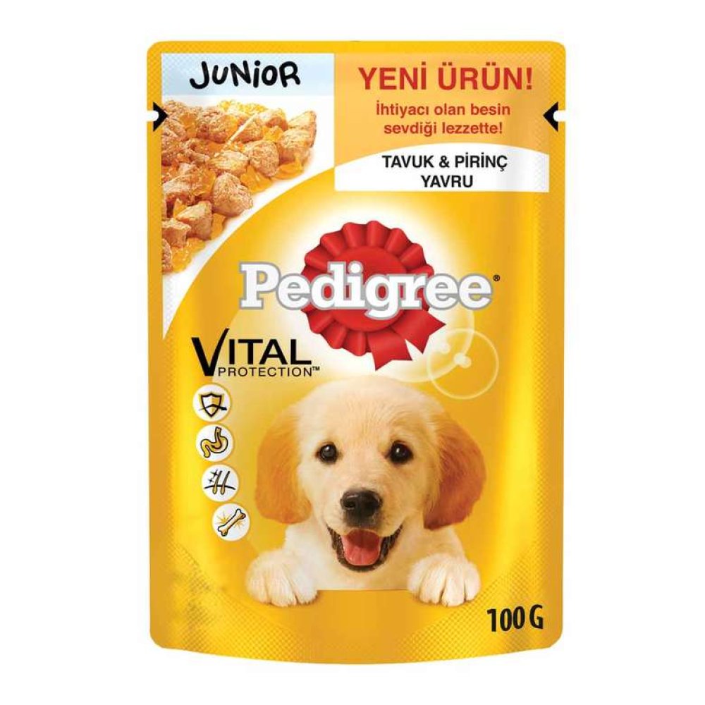 Pedigree Tavuklu Yavru Köpek Konservesi 100 Gr