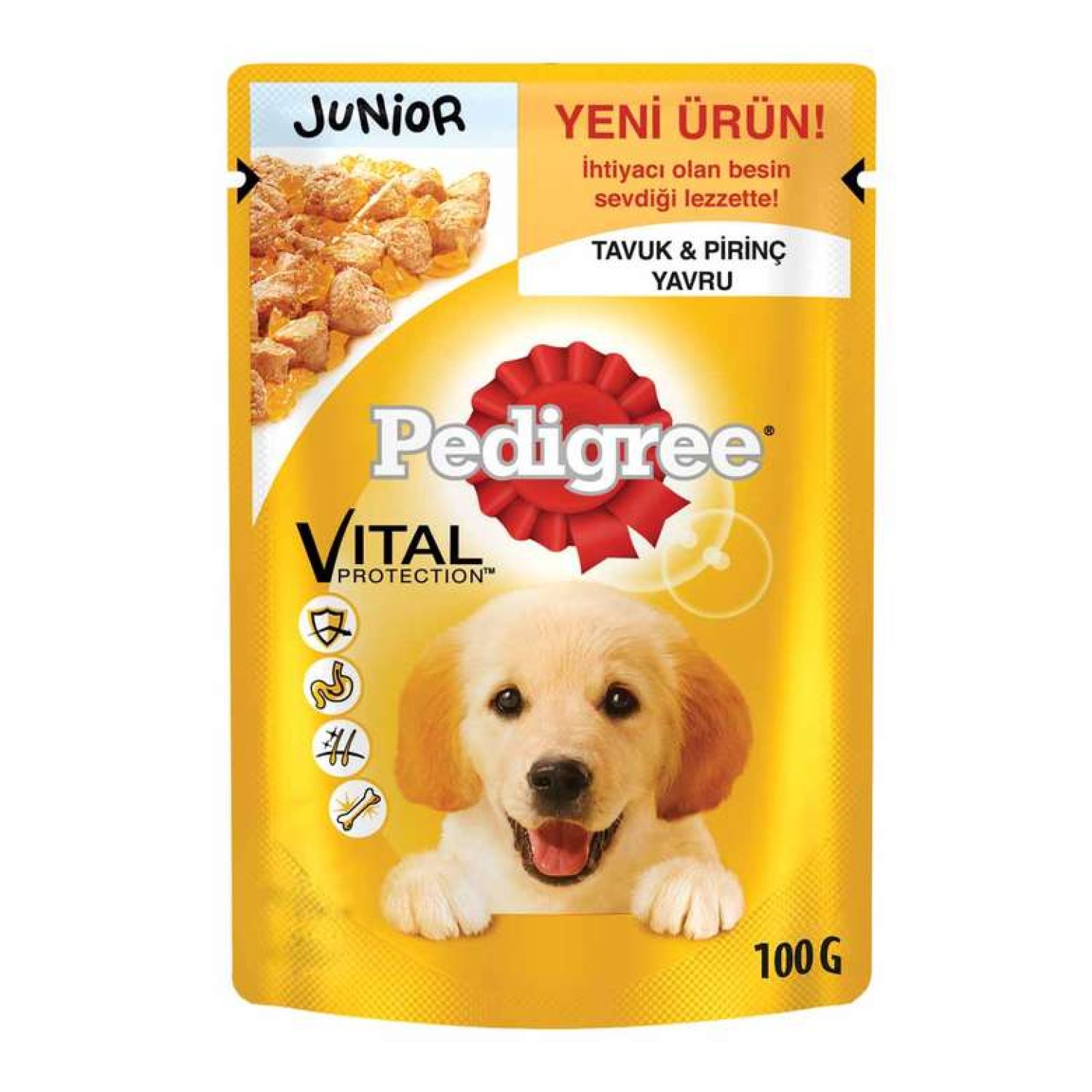 Pedigree Tavuklu Yavru Köpek Konservesi 100 Gr