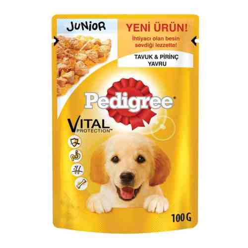 Pedigree Tavuklu Yavru Köpek Konservesi 100 Gr