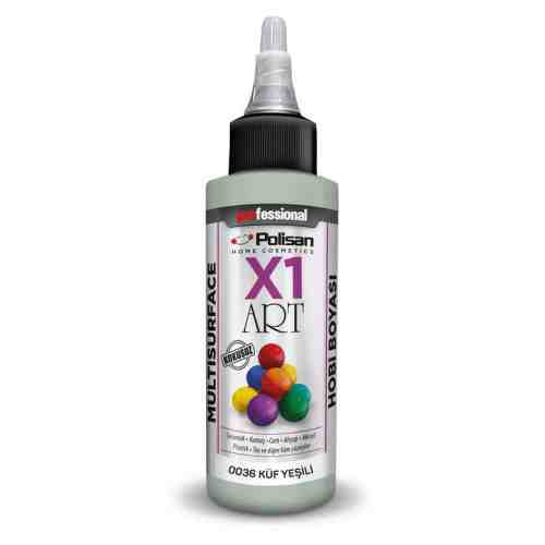 Polisan X1 Art Multisurface Boya Küf Yeşili 120 ml