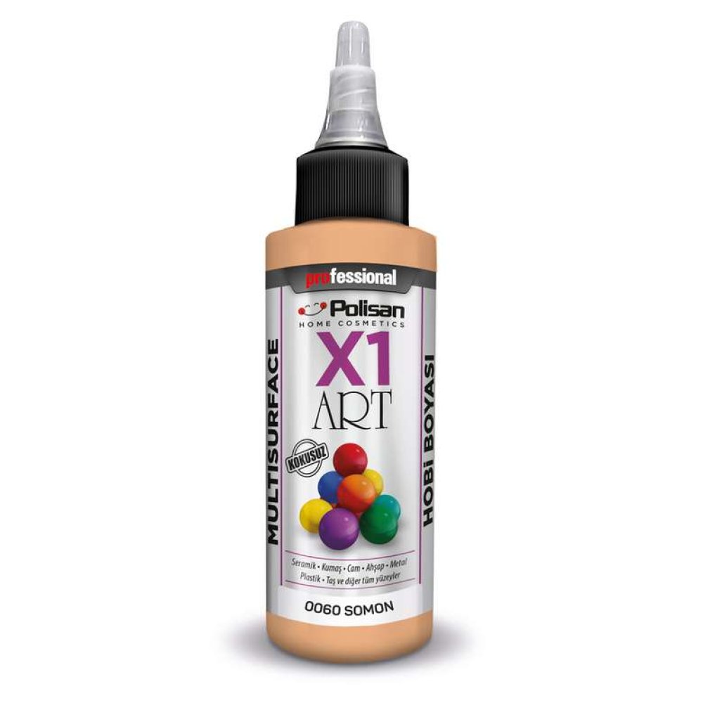 Polisan X1 Art Multisurface Boya Somon 120 ml