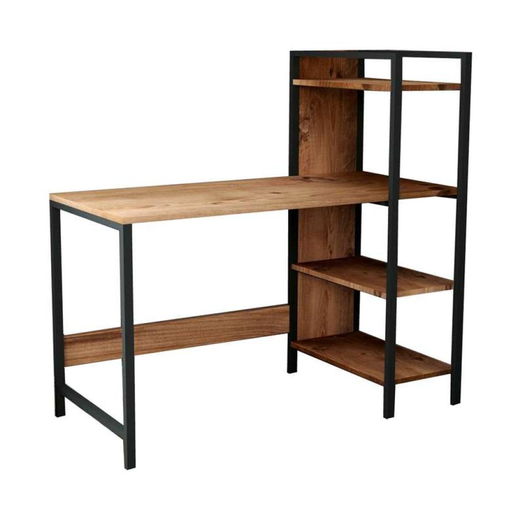 Tiamob Ekin Metal Raflı Çalışma Masası