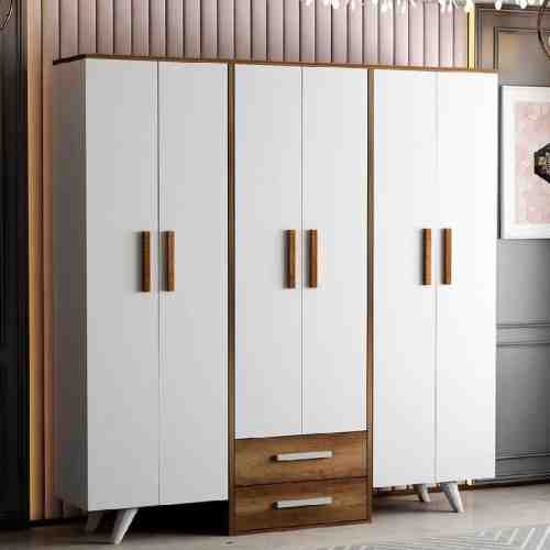 Tiamob Nükte 6 Kapılı Gardırop