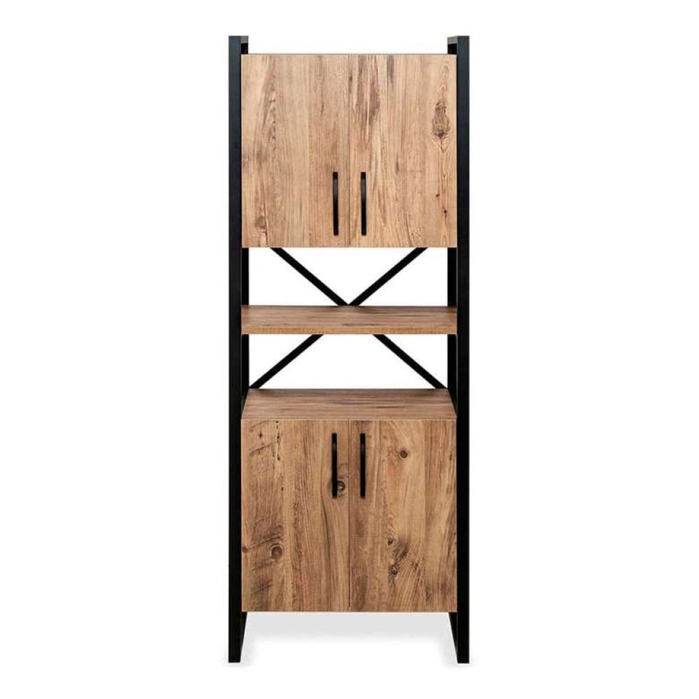 Tiamob Olivya 4 Kapaklı Raflı Dolap