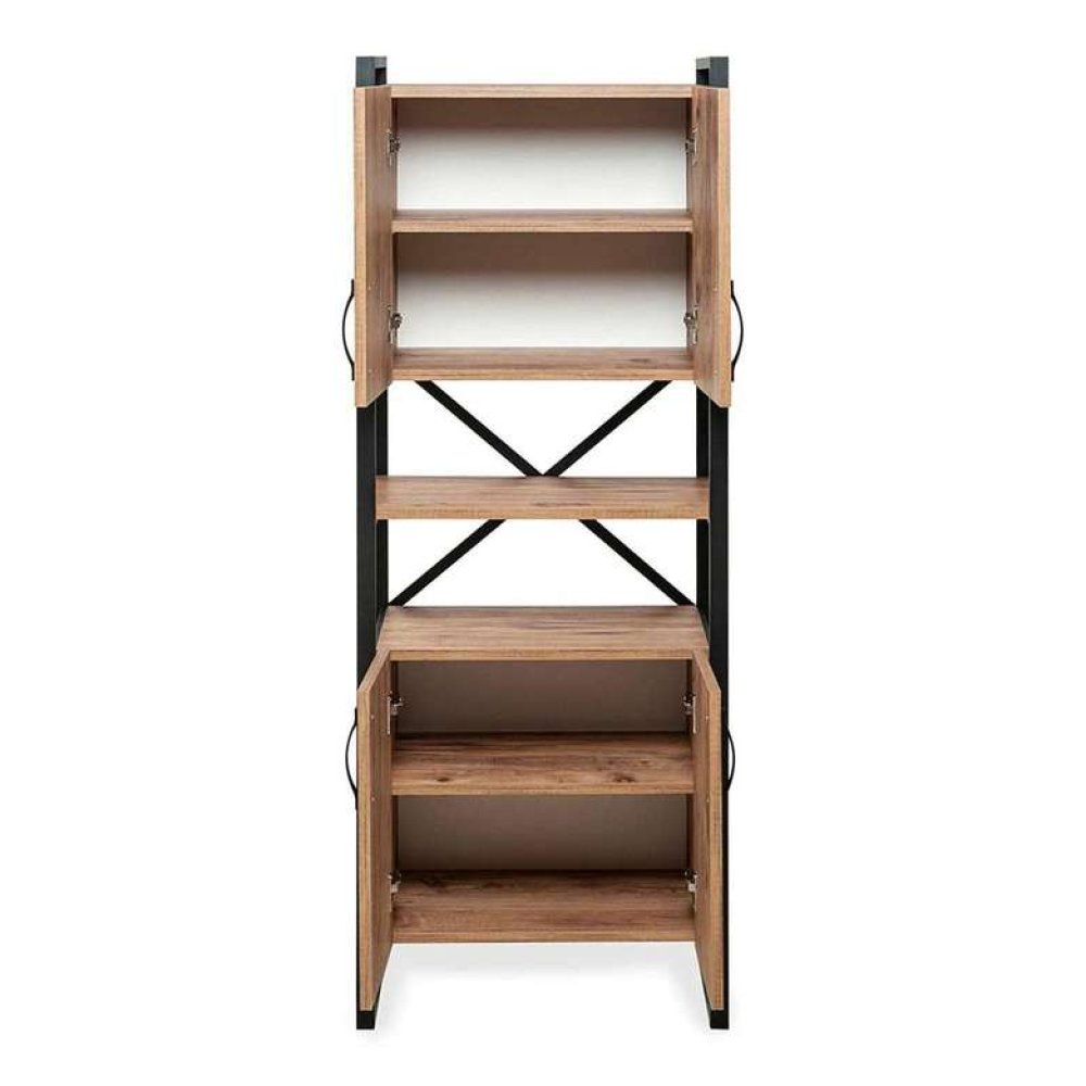 Tiamob Olivya 4 Kapaklı Raflı Dolap