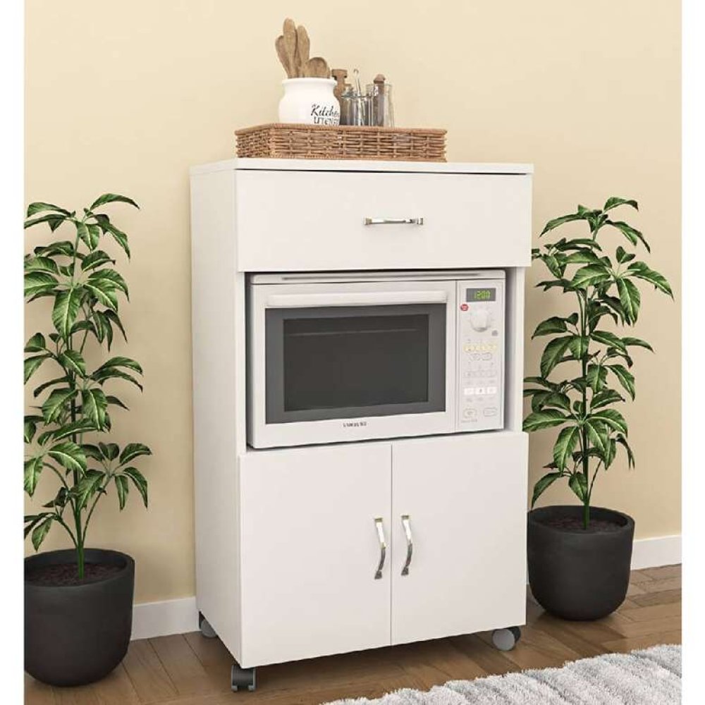 Tiamob Peri Tekerlekli Mini Fırın Dolabı