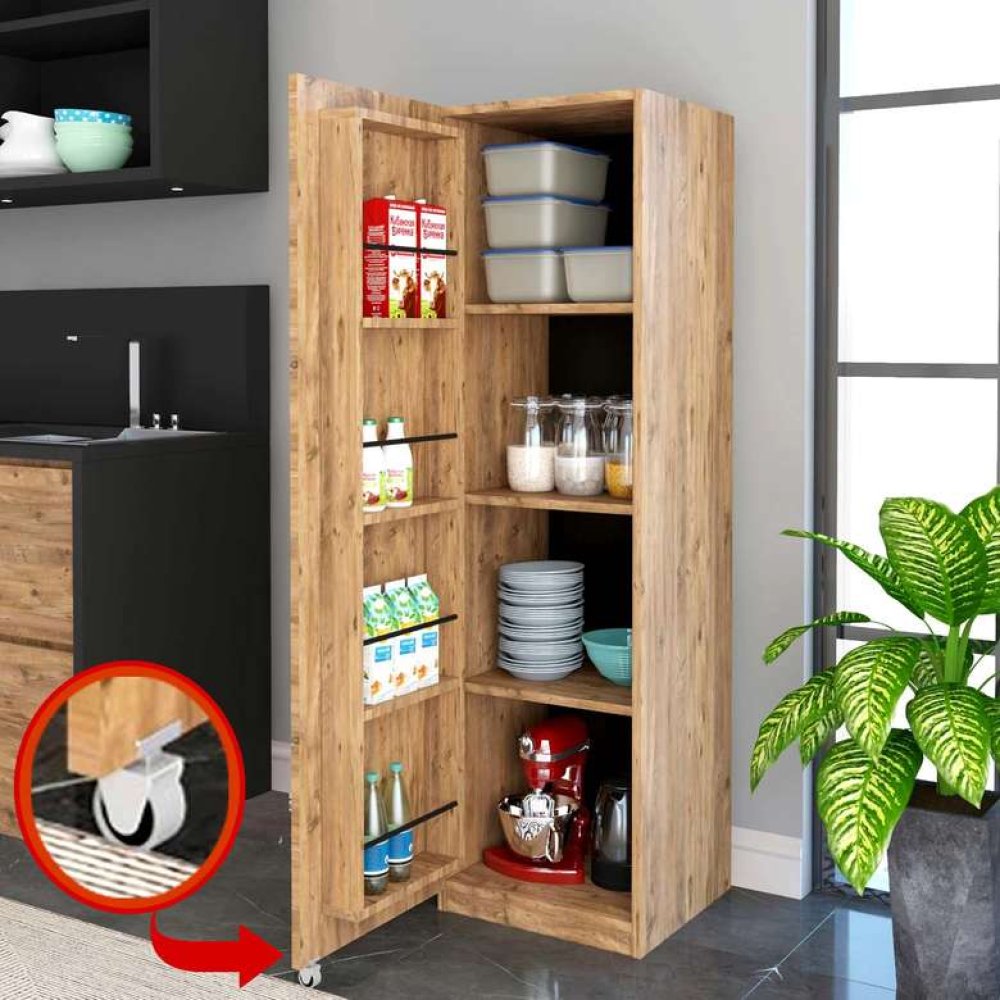 Tiamob Tekerlekli Erzak Dolabı