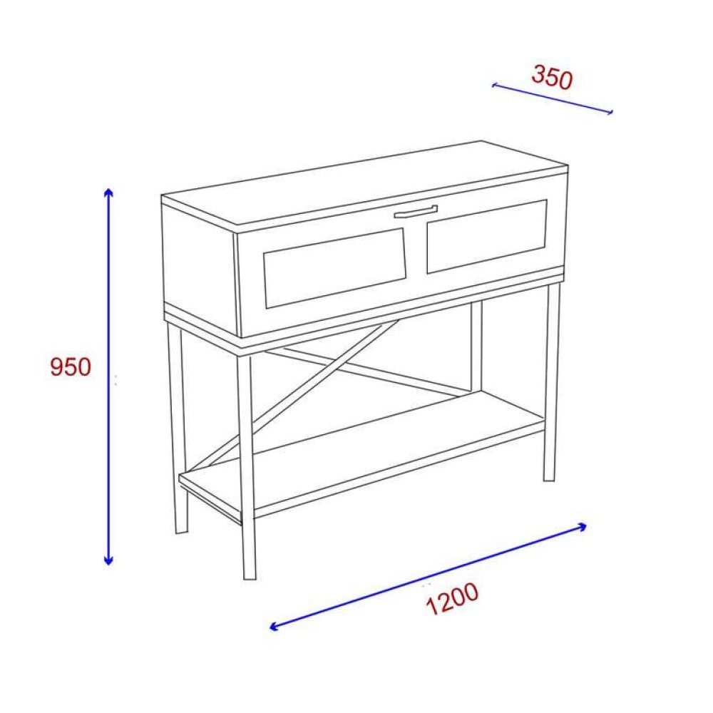 Tiamob Rodos Metalli Kapaklı Dresuar
