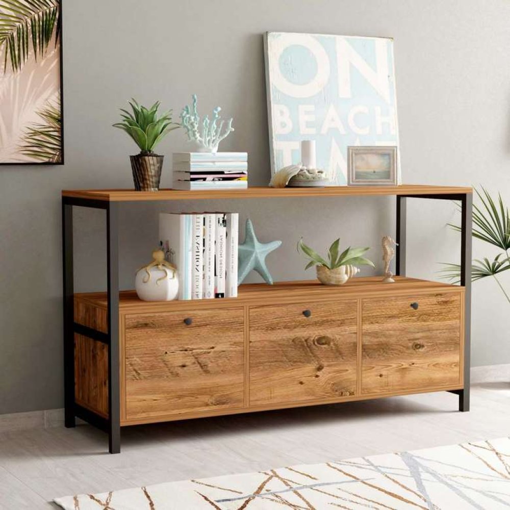 Tiamob Sorent Metalli Raflı Dresuar