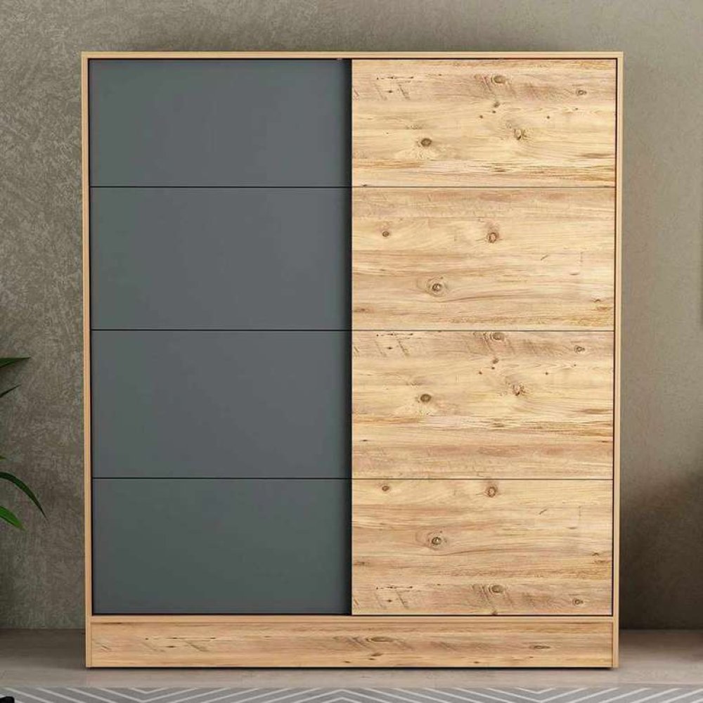 Tiamob Mare Sürgülü Gardırop