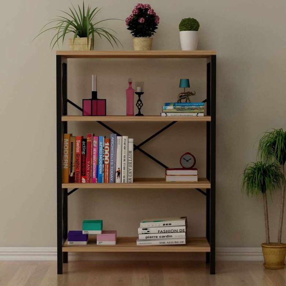 Tiamob 4 Raflı Dekoratif Kitaplık