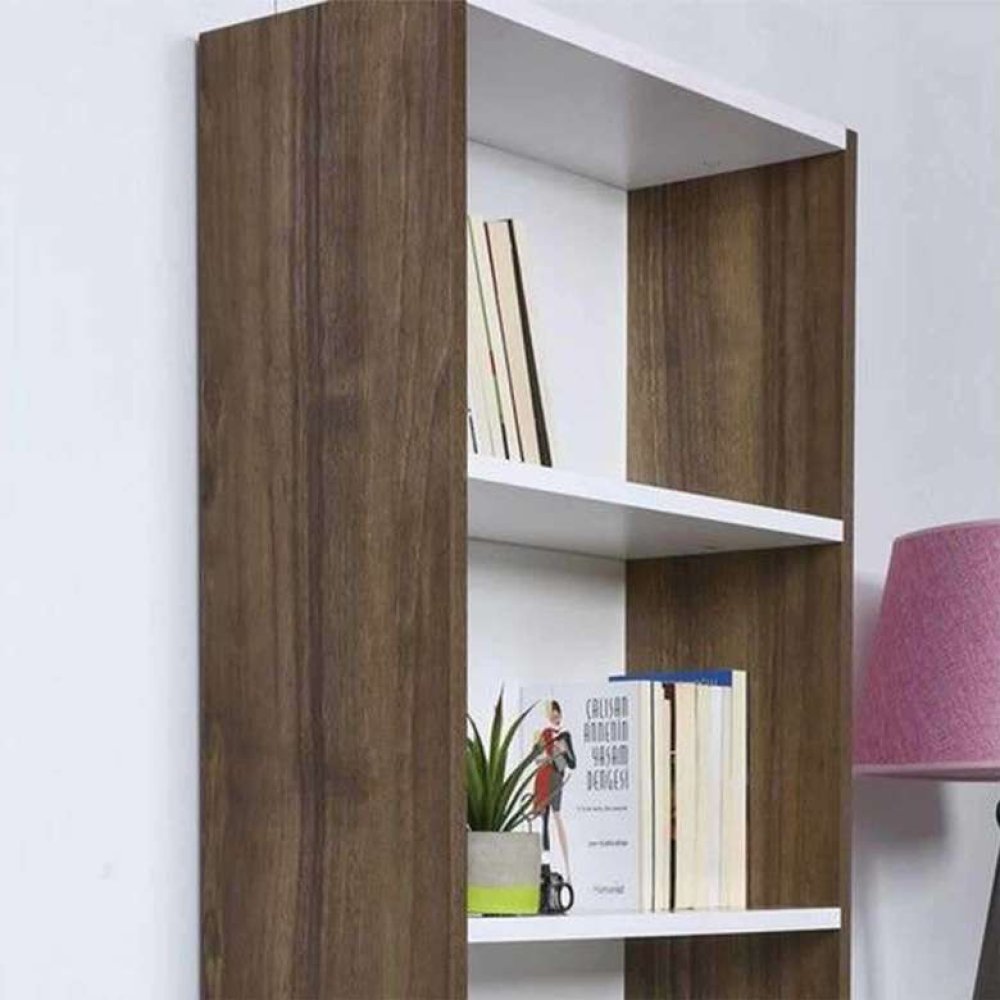 Tiamob Zero Kitaplık - Ceviz Beyaz