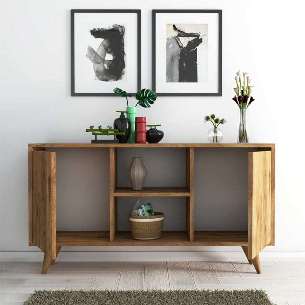 Tiamob Olven 2 Kapaklı Raflı Konsol