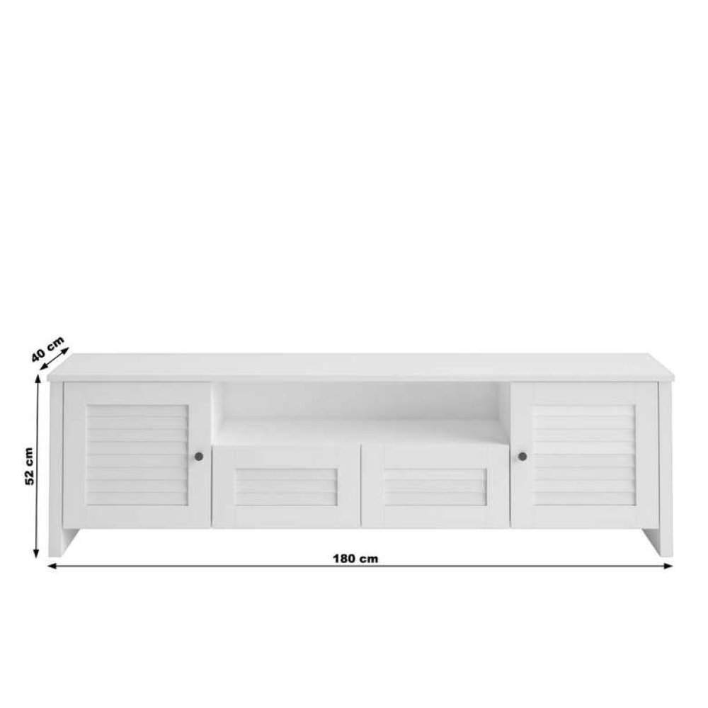 Tiamob Beyza 2 Kapak 2 Çekmeceli TV Sehpası