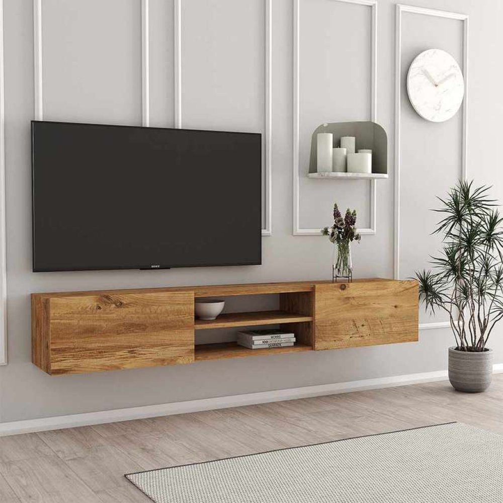 Tiamob Dekolo 2 Kapaklı Raflı Tv Ünitesi