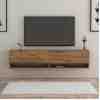 Tiamob Gravi Kapaklı Raflı TV Ünitesi - Atlantik Çam