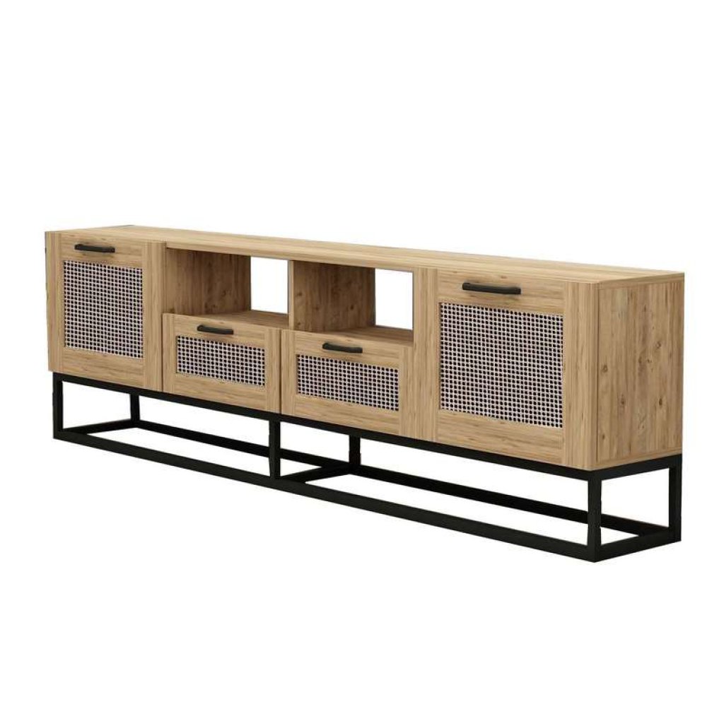 Tiamob Rodos 2 Kapı 2 Çekmeceli Tv Sehpası