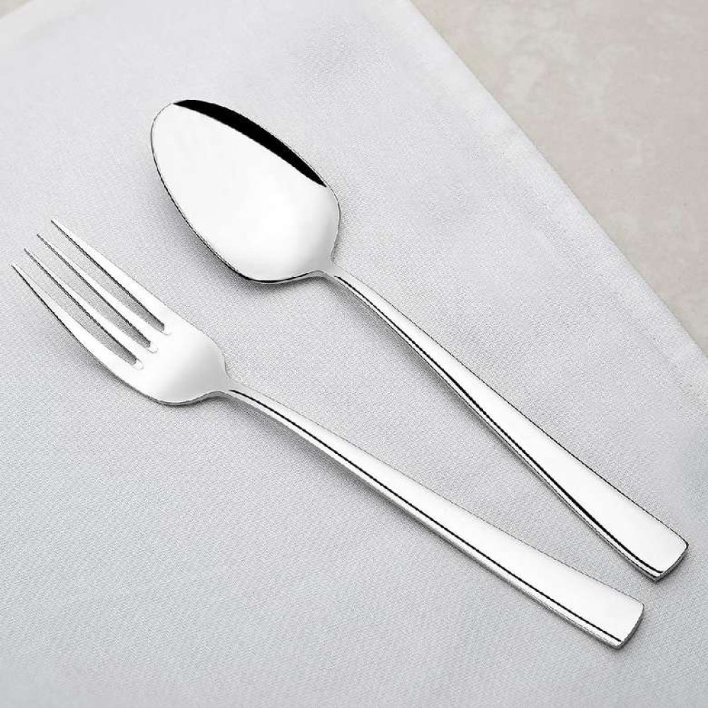 Deniz Sade 30 Parça Çatal Kaşık Takımı (Bıçaksız)