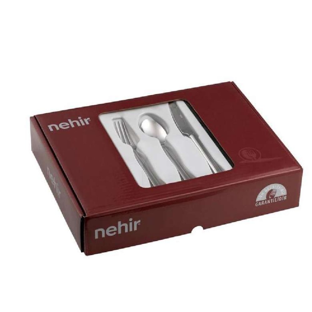 Deniz Sade 36 Parça Çatal Kaşık Bıçak Takımı