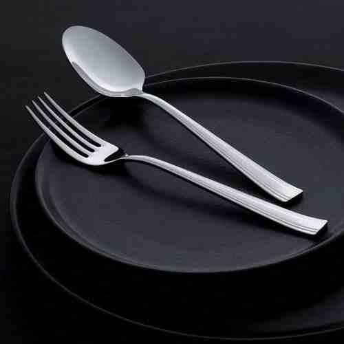 Katre Sade 30 Parça Çatal Kaşık Takımı (Bıçaksız)