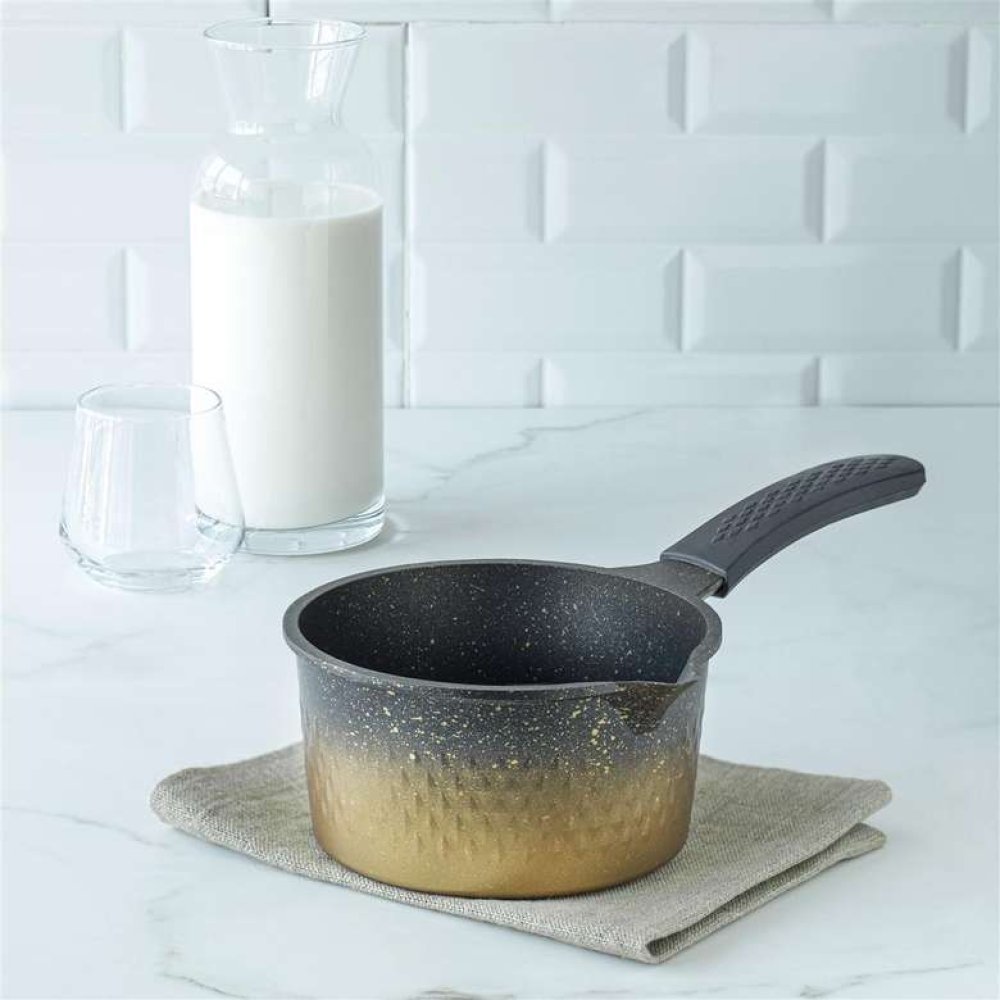 Gold Alüminyum Döküm 17 Cm Sütlük