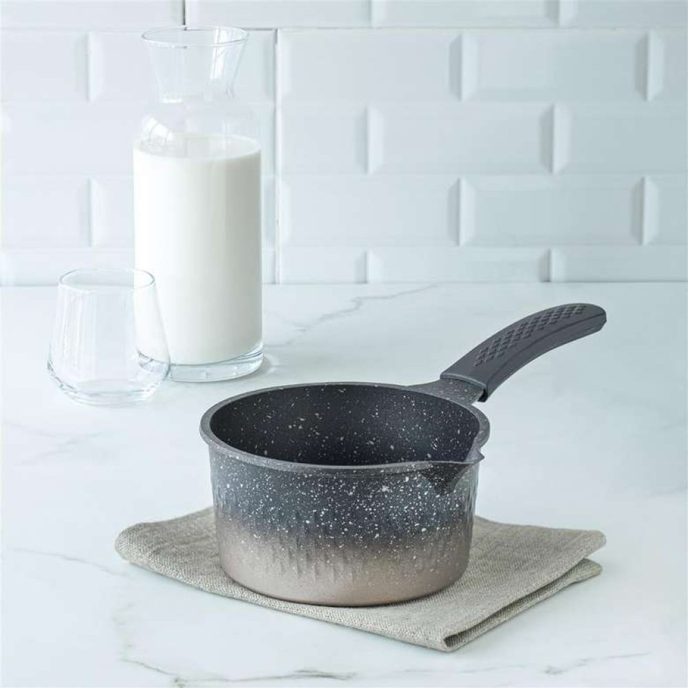 Lila Alüminyum Döküm 17 Cm Sütlük